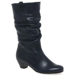 Gabor Rachel Leather Wide Fitting Boots