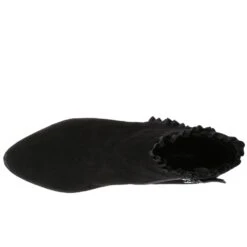 Gerry Weber Lena 23 Womens Suede Satin Ruffle Ankle Boots -Snow Shoes Shop 1527840375 38944300
