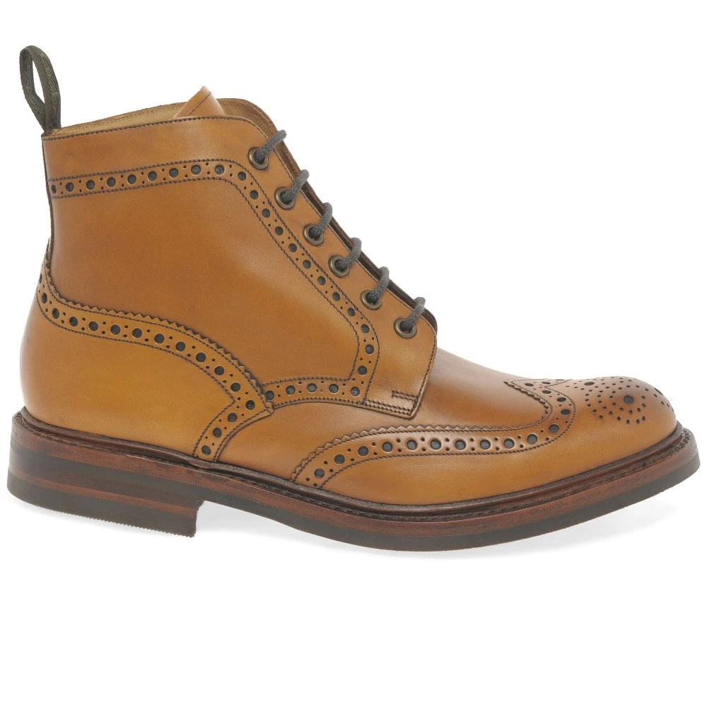 Loake Bedale Men's Lace Up Brogue Boots 5 Loake Bedale Men's Lace Up Brogue Boots - Image 5