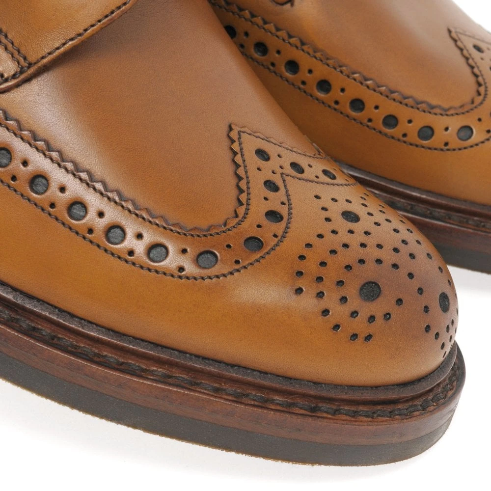 Loake Bedale Men's Lace Up Brogue Boots 7 Loake Bedale Men's Lace Up Brogue Boots - Image 7