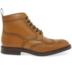 Loake Burford Dainite Mens Formal Lace Up Boots -Snow Shoes Shop 1539945839 83284700