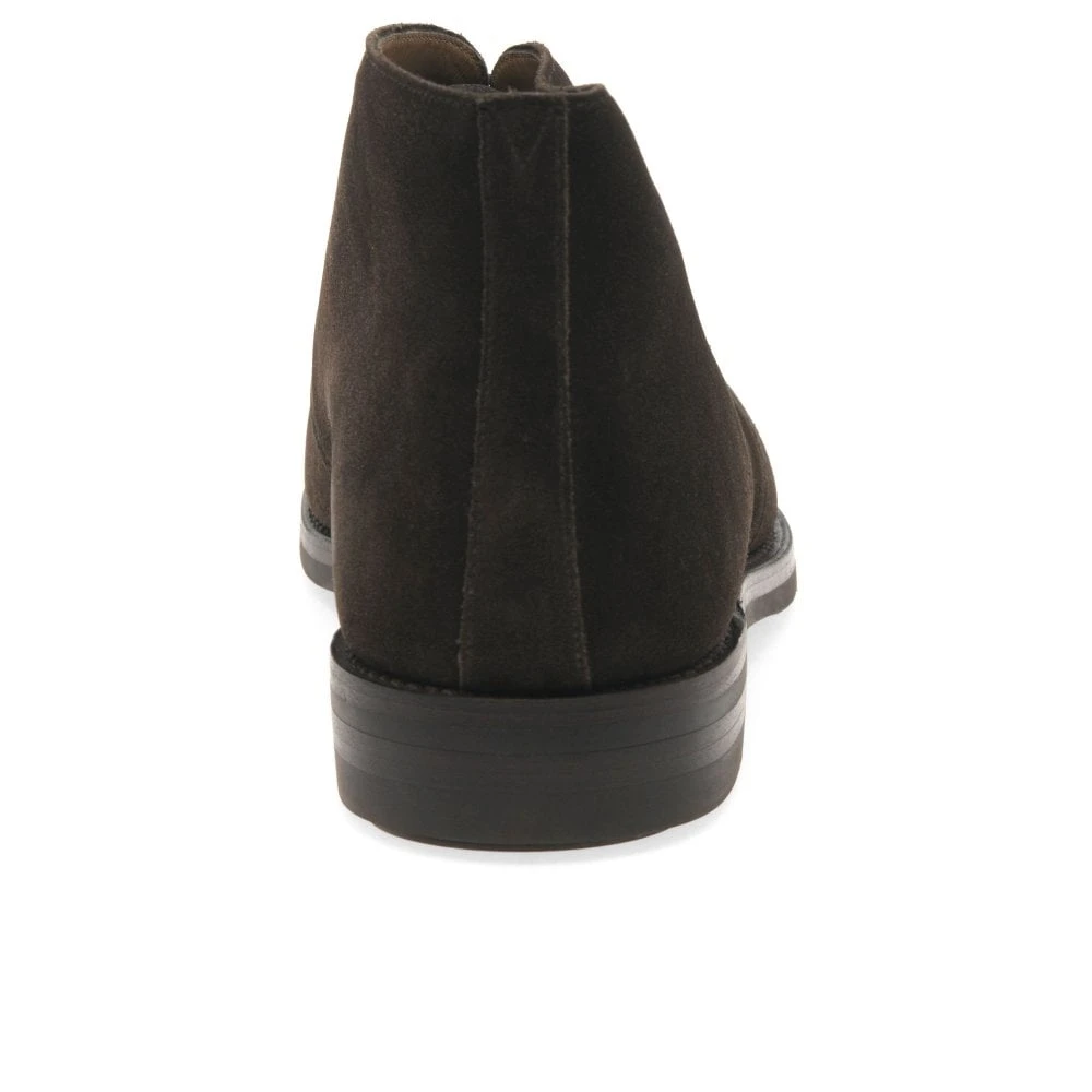 Chiltern Dark Brown Suede Chukka Boots 2 Chiltern Dark Brown Suede Chukka Boots - Image 2