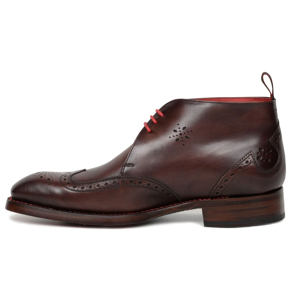 Floyd Shaken Mens Brogue Chukka Boots 2 Floyd Shaken Mens Brogue Chukka Boots - Image 2