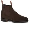 R. M. Williams Suede Comfort Craftsman Mens Chelsea Boots