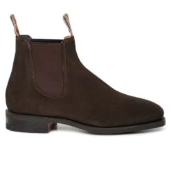 R. M. Williams Suede Comfort Craftsman Mens Chelsea Boots -Snow Shoes Shop 1601040073 38452200
