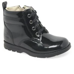 Clarks Dabi Lace T Girls First Boots