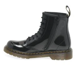 Dr. Martens Delaney Kids Black Patent Boots -Snow Shoes Shop 1626189507 98166400