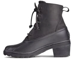 Sperry Top-Sider Saltwater Heel Fashion Womens Ankle Boots -Snow Shoes Shop 1640012749 22634800