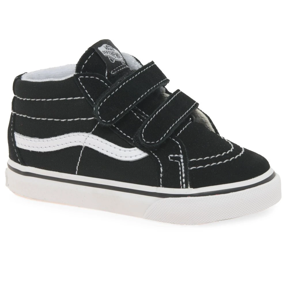 Vans SK8 MID Reissue Boys Infant Canvas Boots 1 Vans SK8 MID Reissue Boys Infant Canvas Boots