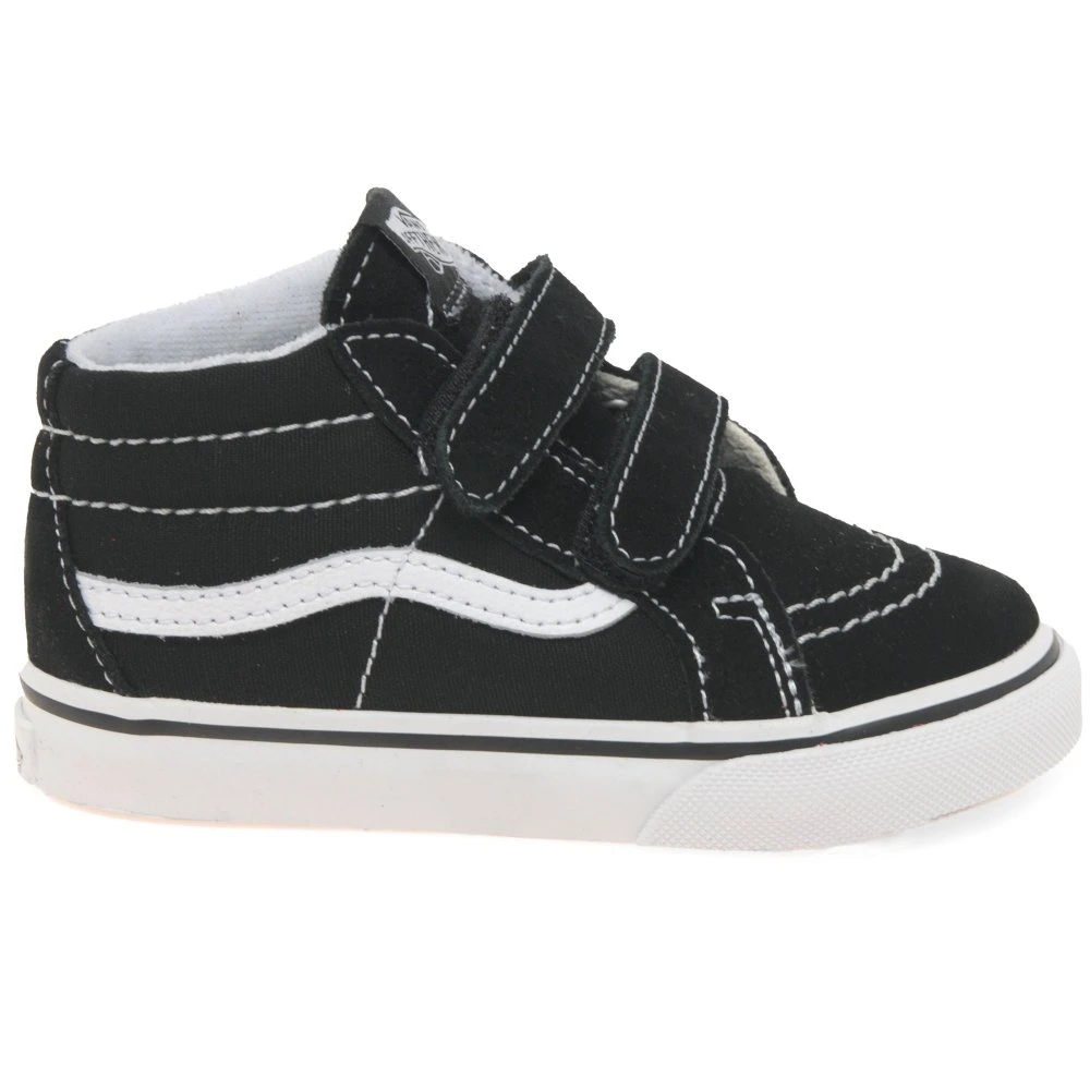 Vans SK8 MID Reissue Boys Infant Canvas Boots 2 Vans SK8 MID Reissue Boys Infant Canvas Boots - Image 2