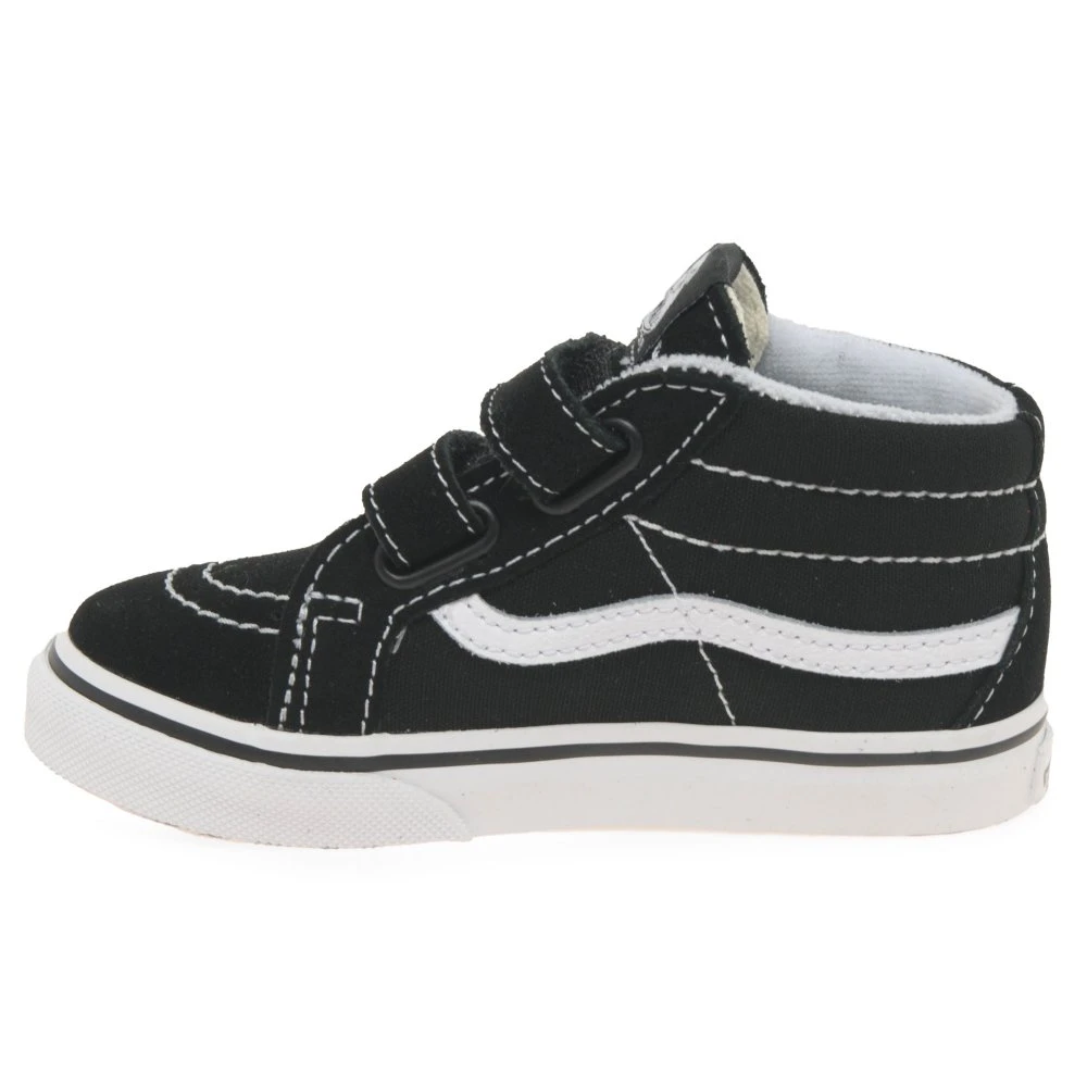 Vans SK8 MID Reissue Boys Infant Canvas Boots 4 Vans SK8 MID Reissue Boys Infant Canvas Boots - Image 4