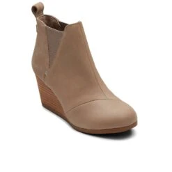 Toms Kelsey Womens Ankle Wedge Boots