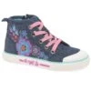 Secret Girls High Top Canvas Boots