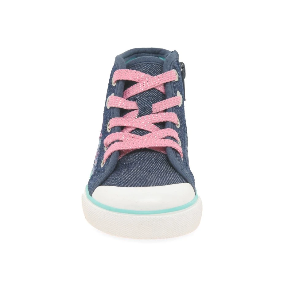Secret Girls High Top Canvas Boots 5 Secret Girls High Top Canvas Boots - Image 5