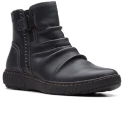 Clarks Caroline Orchid Womens Ankle Boots