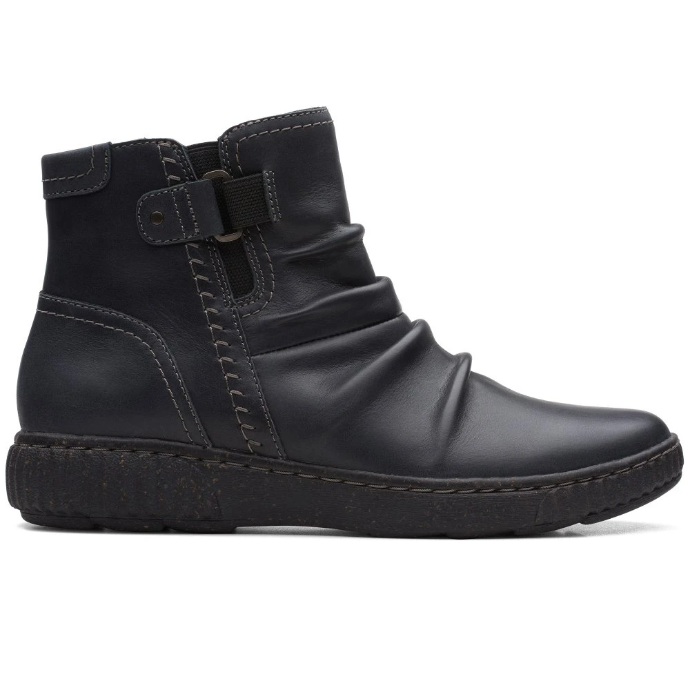 Clarks Caroline Orchid Womens Ankle Boots 2 Clarks Caroline Orchid Womens Ankle Boots - Image 2