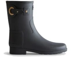 Hunter Refined Short Womens Rain Boots -Snow Shoes Shop 1692277551 61769300