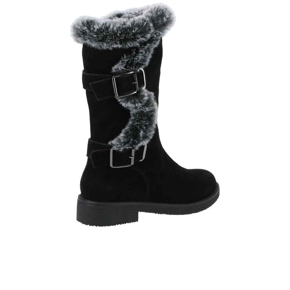 Hush Puppies Megan Womens Wide Fit Calf Boots 2 Hush Puppies Megan Womens Wide Fit Calf Boots - Image 2