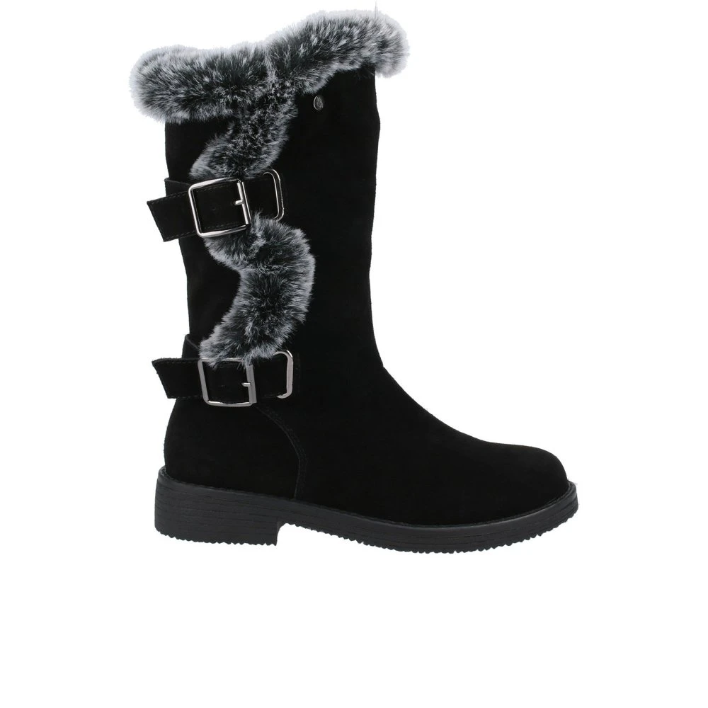 Hush Puppies Megan Womens Wide Fit Calf Boots 4 Hush Puppies Megan Womens Wide Fit Calf Boots - Image 4