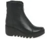 Fly London Boce Womens Wedge Heel Ankle Boots