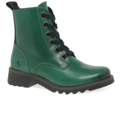 Fly London Ragi Womens Military Style Boots