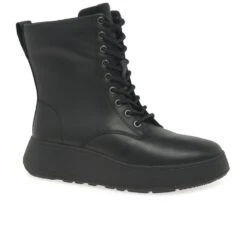 Fitflop F-Mode Lace Up Womens Ankle Boots