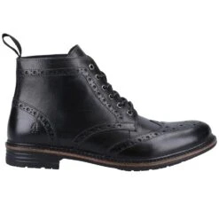 Hush Puppies Joshua Mens Brogue Boots -Snow Shoes Shop 1695637546 12943400