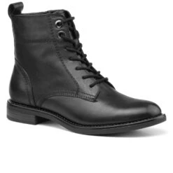 Surrey Womens Wide Fit Biker Boots