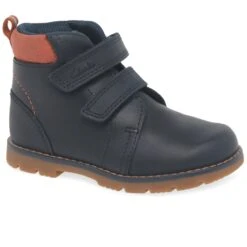 Clarks Heath Strap T Boys First Boots